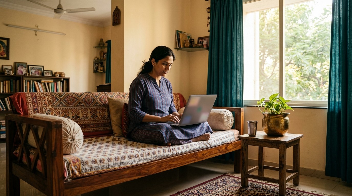 Online Work for Housewives in India: What Actually Pays