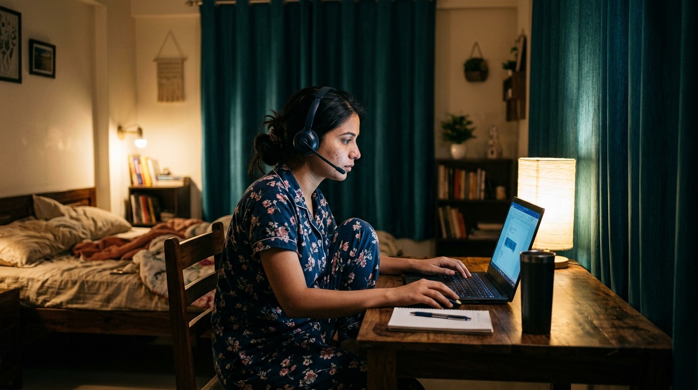 Work From Home Night Shift Jobs India: Real vs Fake